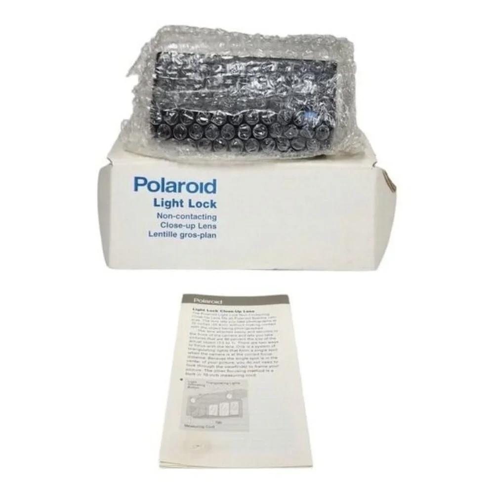 Vintage Polaroid Light Lock Close-Up Lens For Spectra/Image Cameras